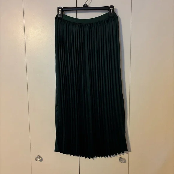 Marine Layer Dark Green Maxi Skirt - Picture 1 of 2